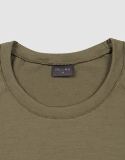 T-shirt i merinould til mænd