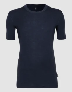 T-shirt i merinould til mænd