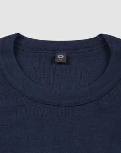 T-shirt i merinould til mænd
