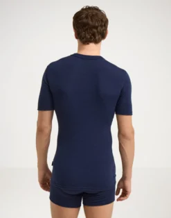 T-shirt i merinould til mænd