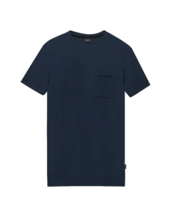 T-shirt i merinould til mænd