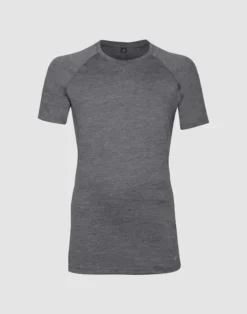T-shirt i merinould til mænd