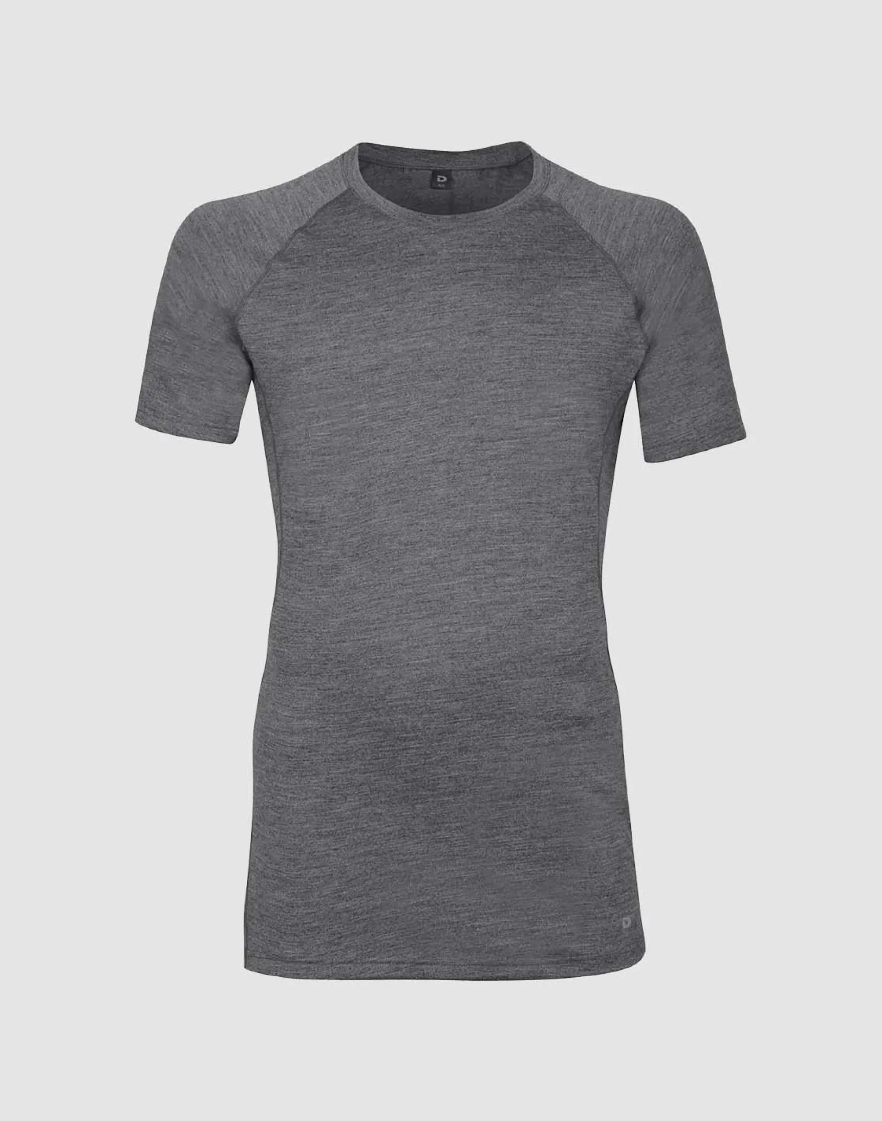 T-shirt i merinould til mænd