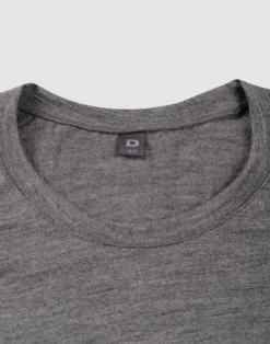 T-shirt i merinould til mænd