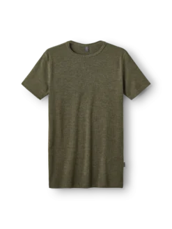 T-shirt i merinould til mænd