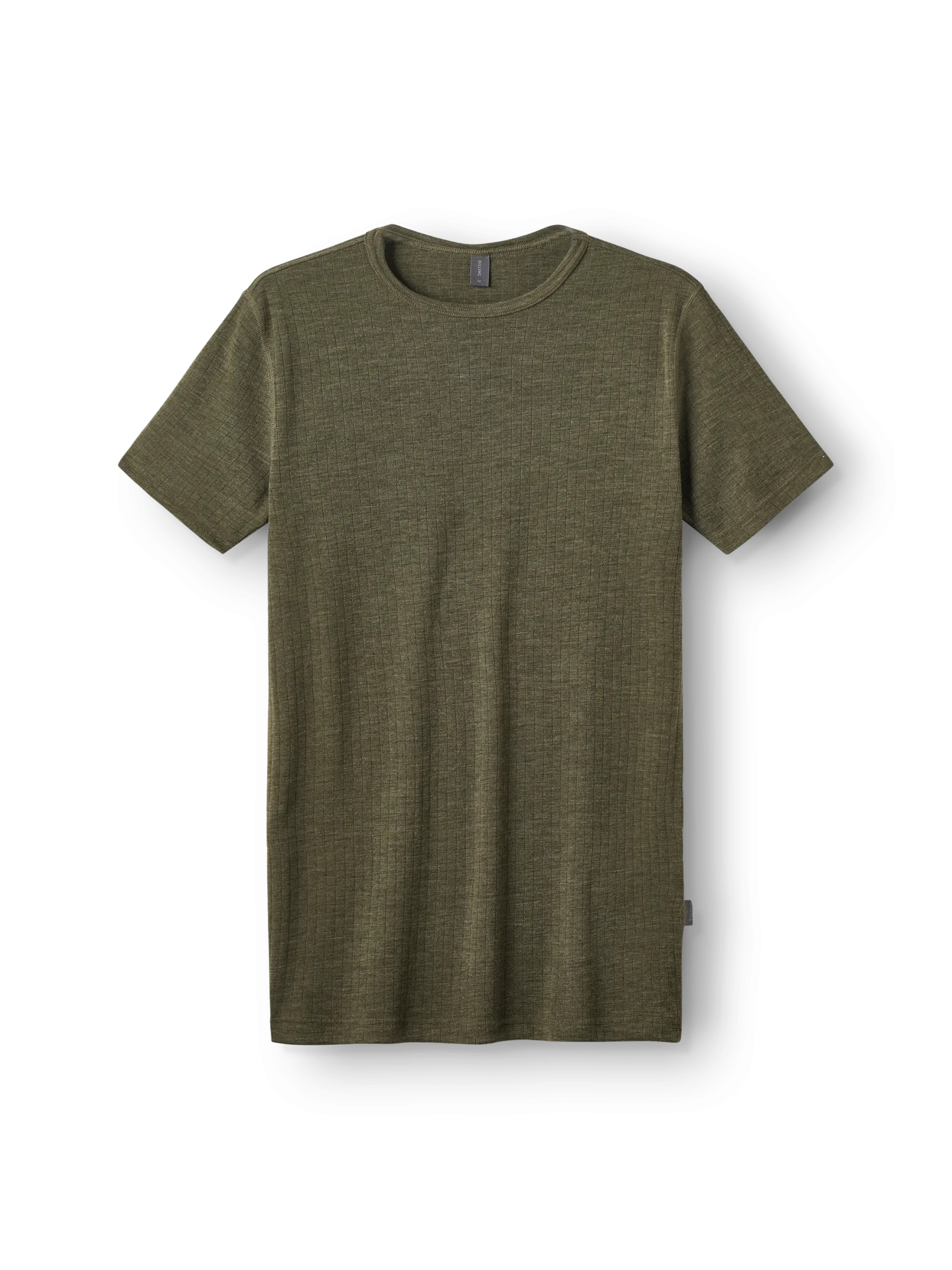 T-shirt i merinould til mænd