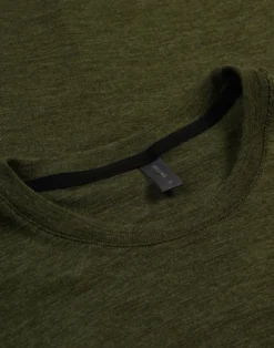 T-shirt i merinould til mænd
