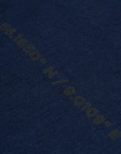 T-shirt i merinould til mænd