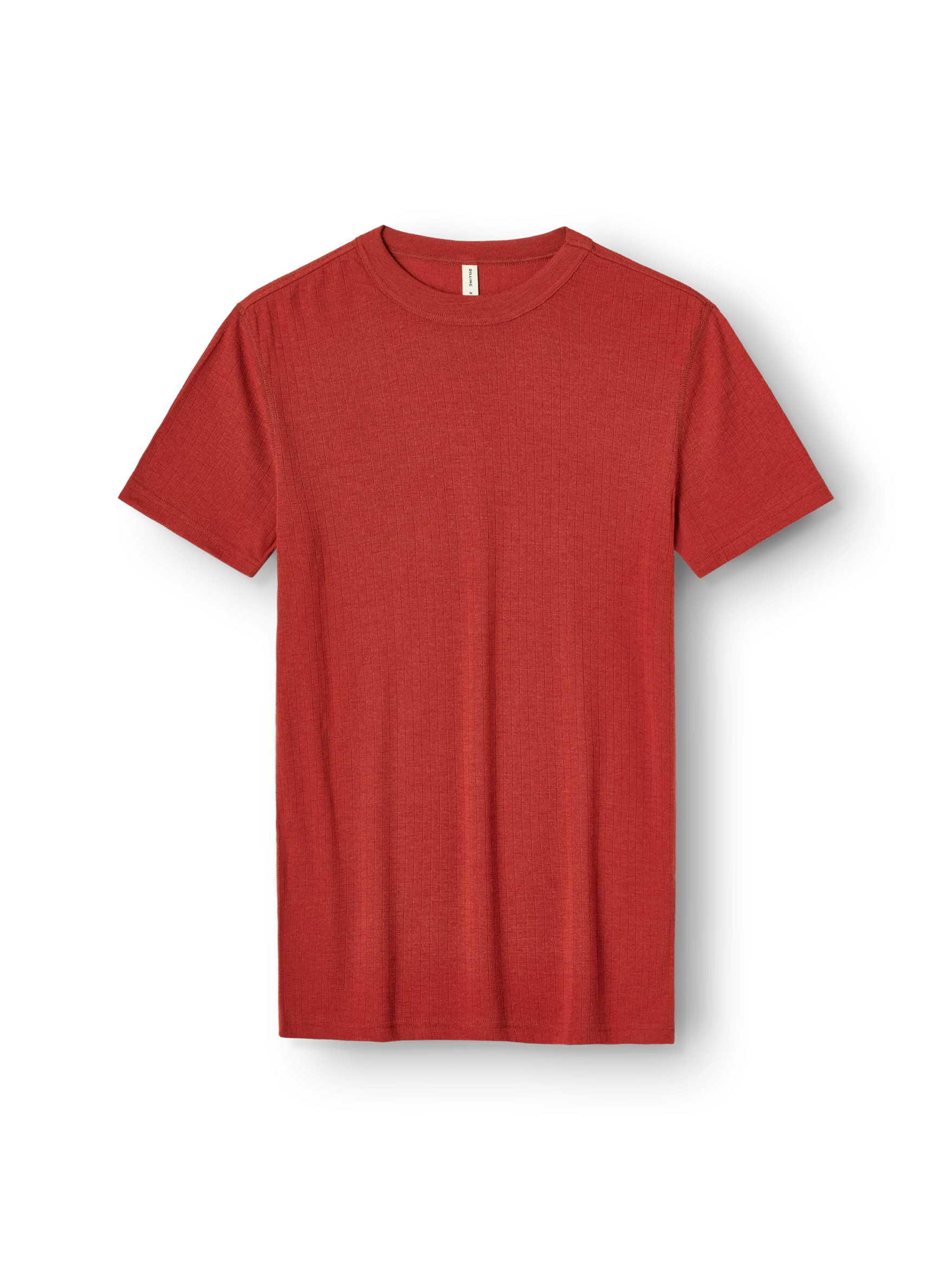 T-shirt i merinould til mænd