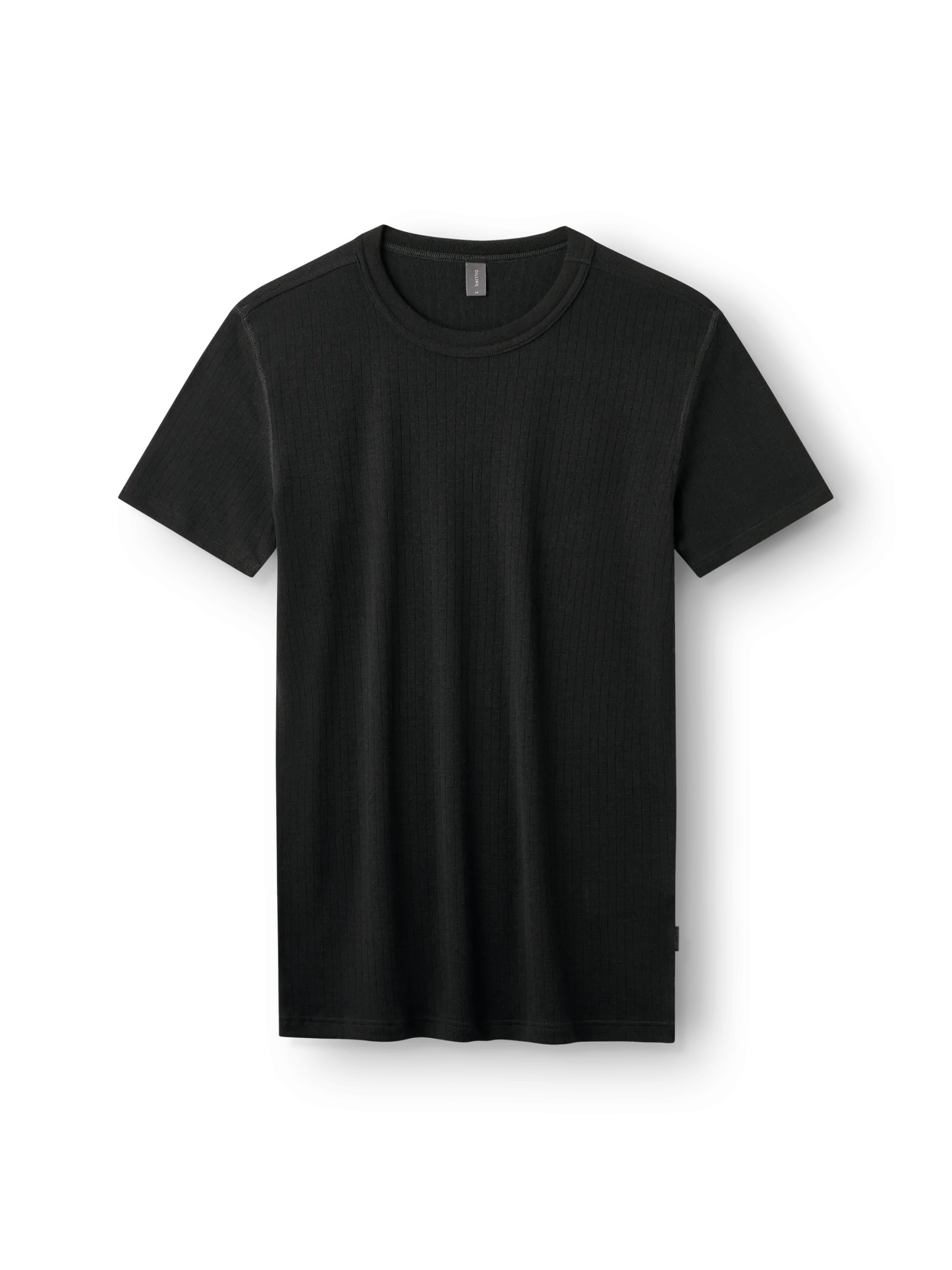 T-shirt i merinould til mænd