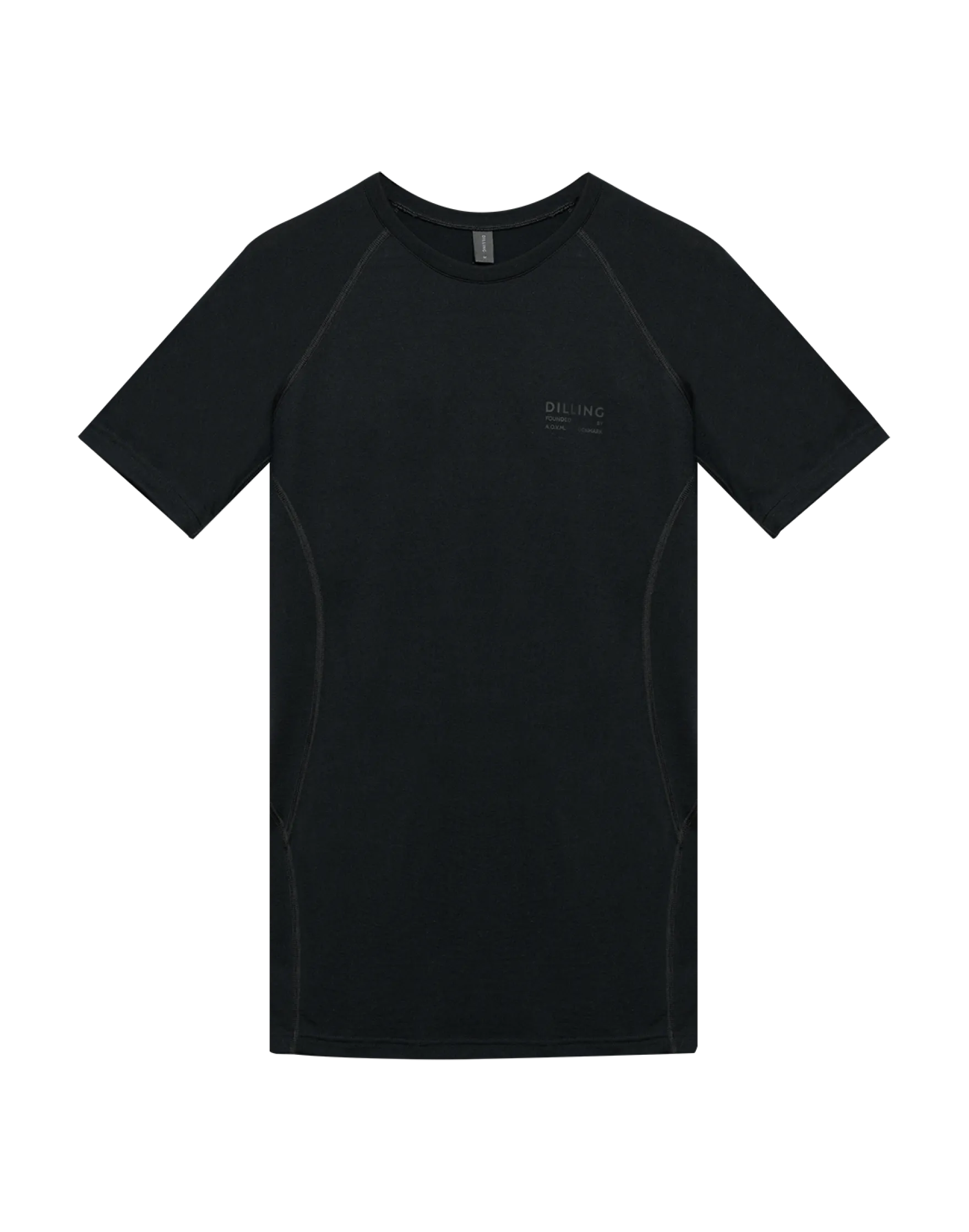 T-shirt i merinould til mænd