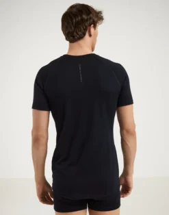 T-shirt i merinould til mænd