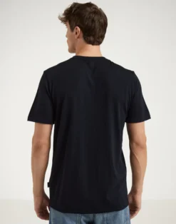 T-shirt i merinould til mænd