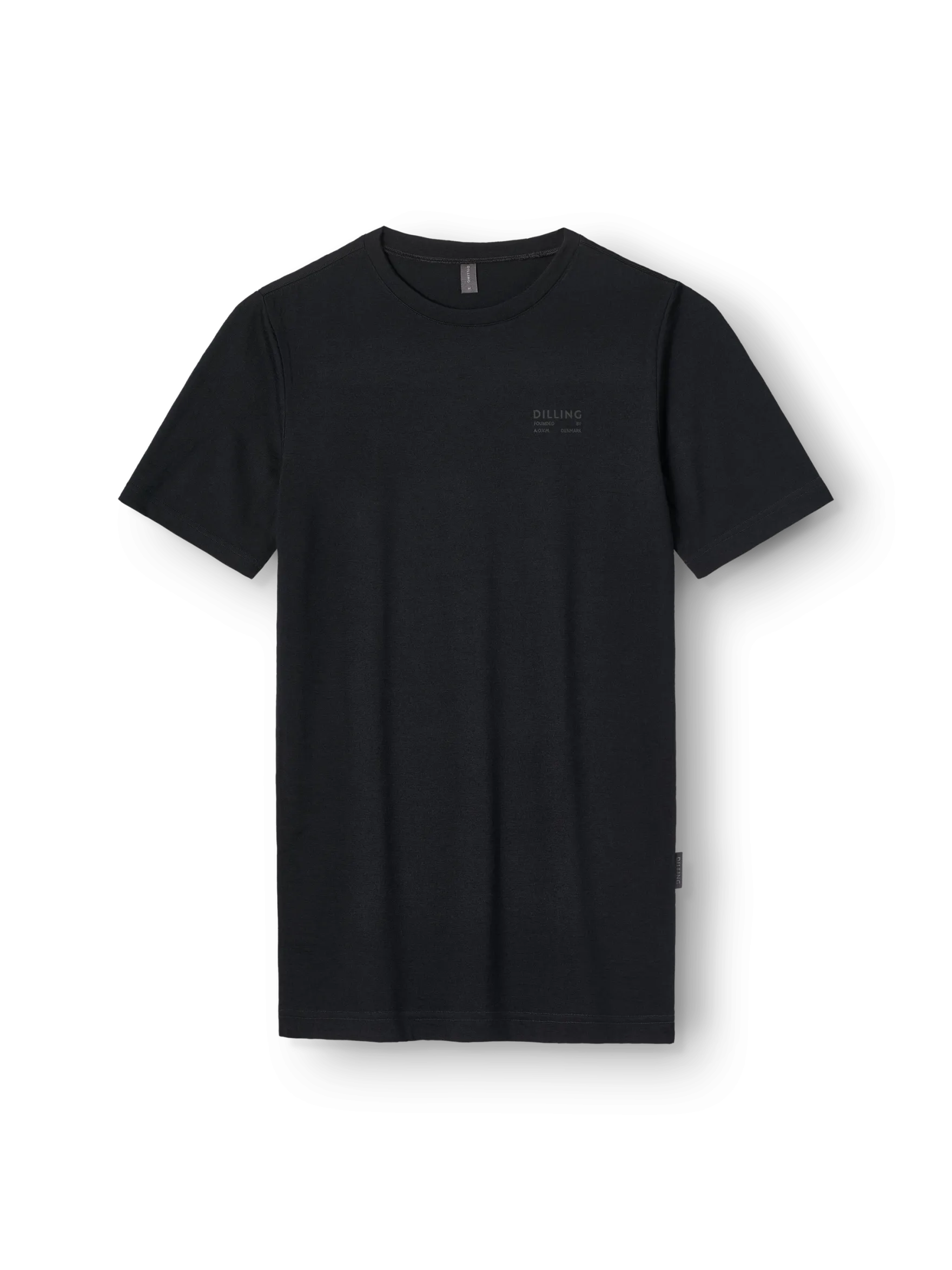 T-shirt i merinould til mænd