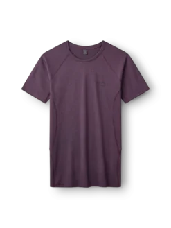 T-shirt i merinould til mænd
