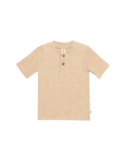 T-shirt i vaffelstrikket bomuld til baby