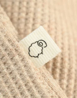 T-shirt i vaffelstrikket bomuld til baby