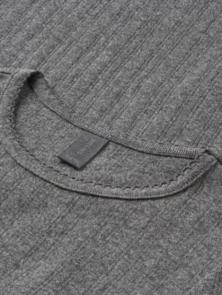T-shirt med hulmønster i bomuld til børn