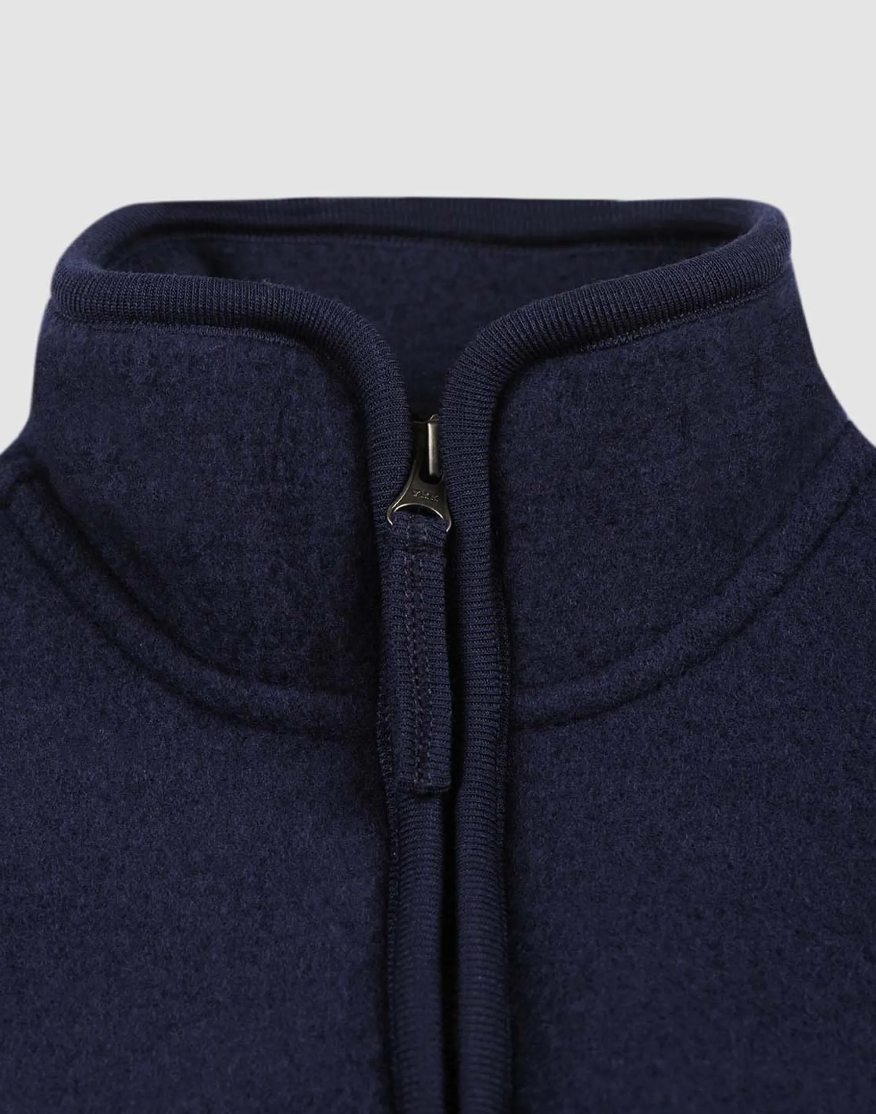 Vest i merinouldfleece til børn