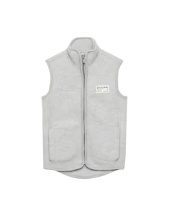 Vest i merinouldfleece til børn