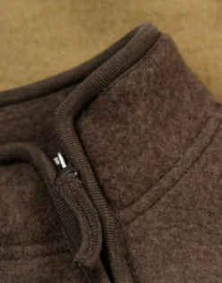 Vest i merinouldfleece til børn