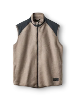 Vest i merinouldfleece til kvinder