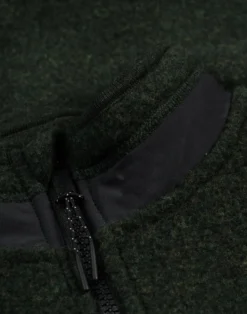 Vest i merinouldfleece til mænd