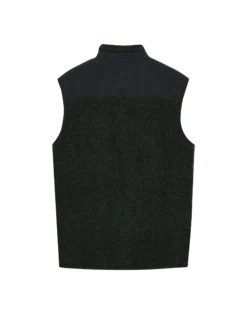 Vest i merinouldfleece til mænd