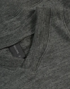 Vest i merinouldfrotté til baby