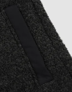 Vest i softshell/uldteddy til mænd